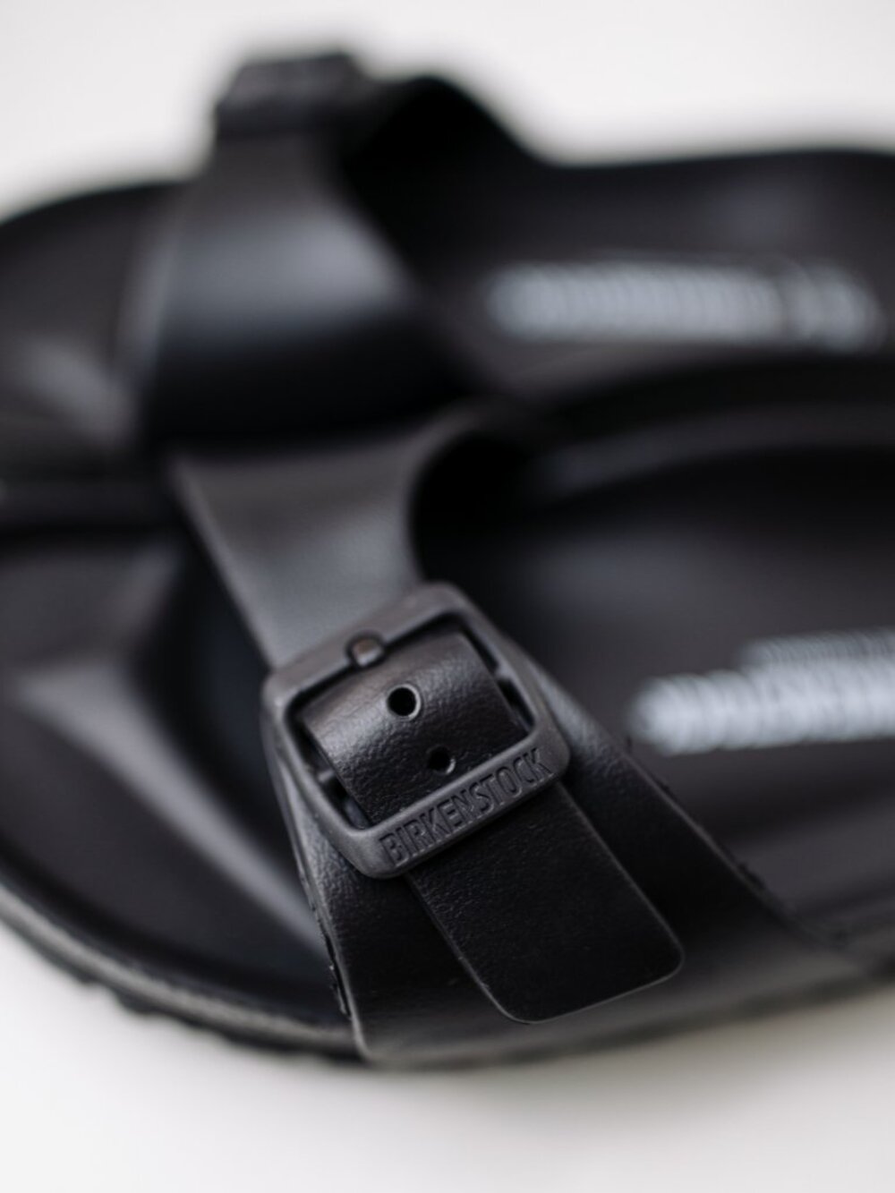 Birkenstock Madrid Essentials EVA Sandals Black Size 40 Waterproof Like New - Picture 4 of 8